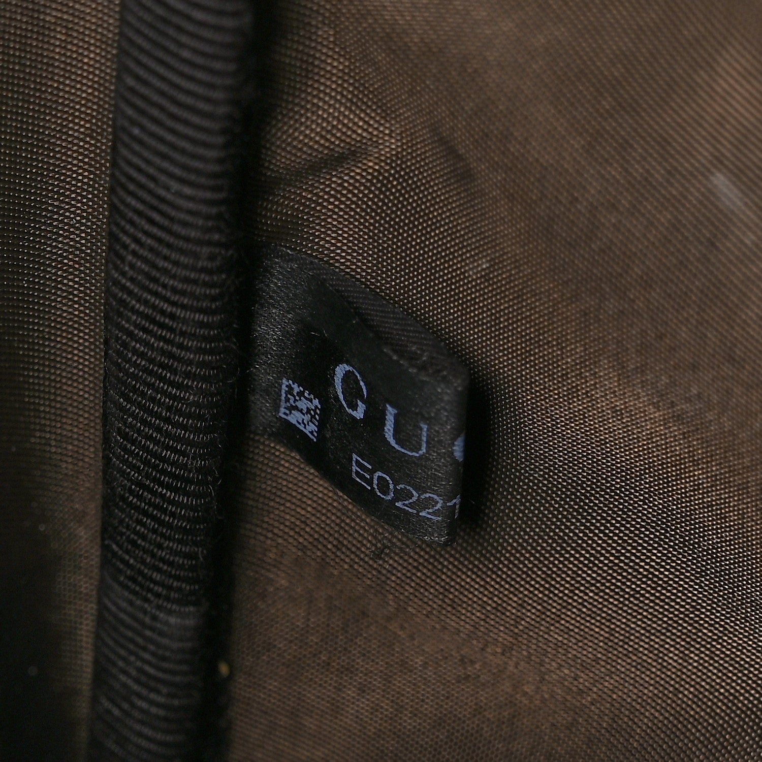 Gucci Monogram Natural Pigskin Large Diaper Bag Beige Ebony Cocoa Dark Chocolate 7 of 16