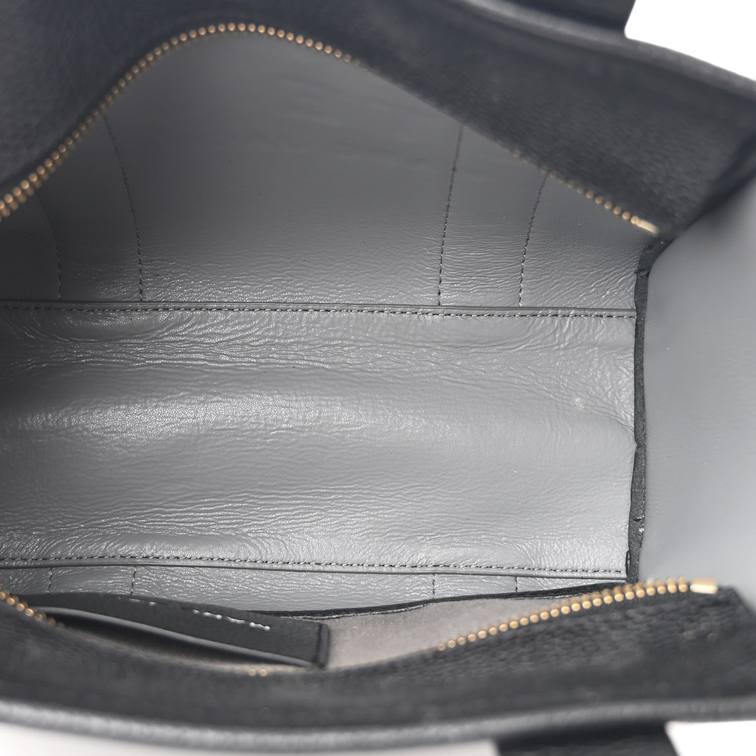 Marc Jacobs Grained Calfskin Small The Tote Bag Black 5 of 13