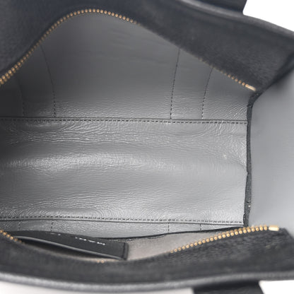 Marc Jacobs Grained Calfskin Small The Tote Bag Black 5 of 13