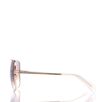 Celine Metal Sunglasses CL 41808/S Gold 3 of 6