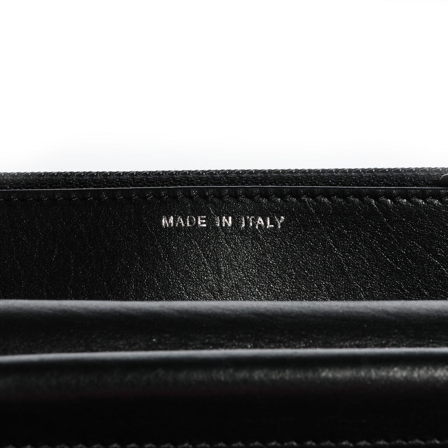 Lambskin Quilted Boy Wallet On Chain WOC So Black