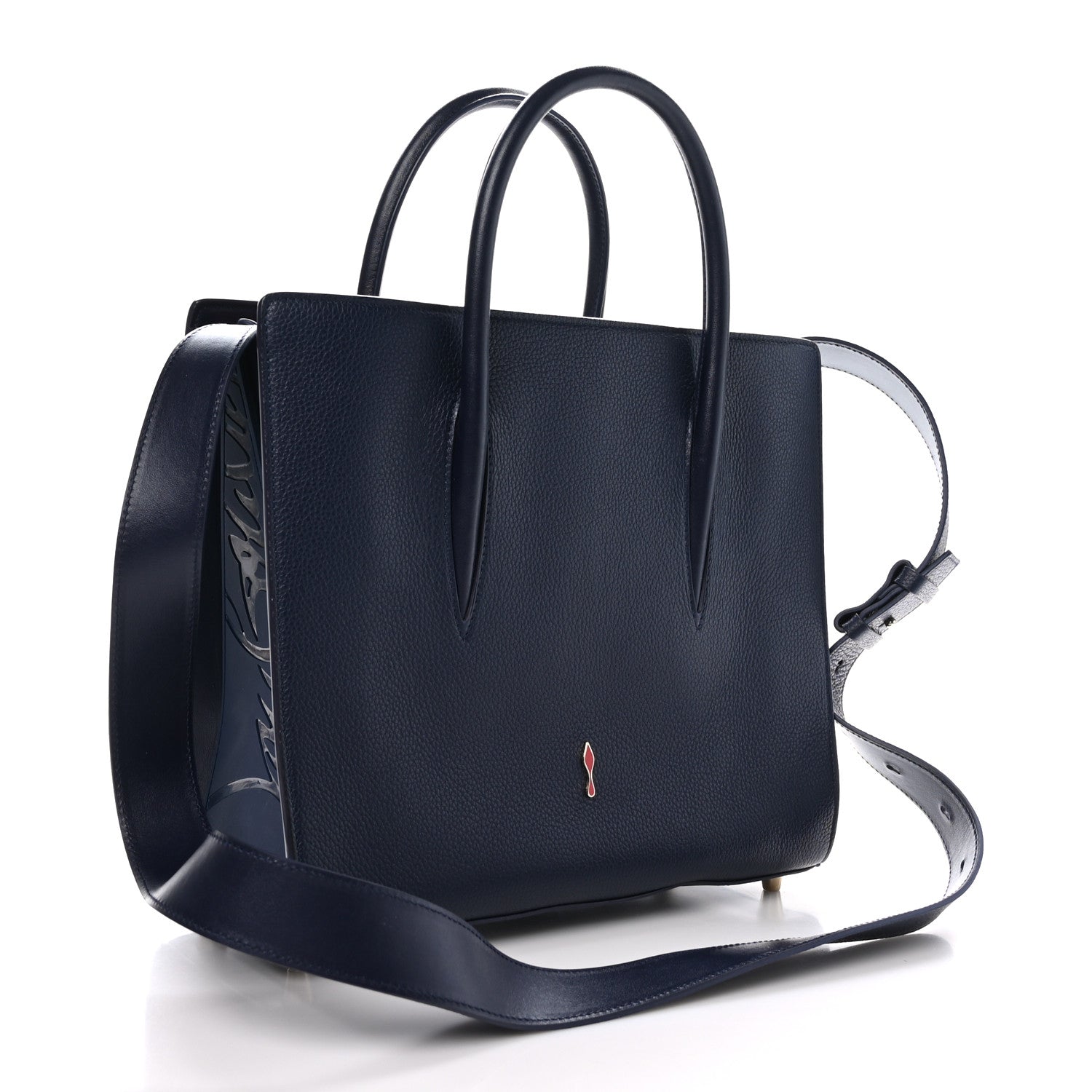 Christian Louboutin Calfskin Empire Loubinthesky Medium Paloma Ink 3 of 9