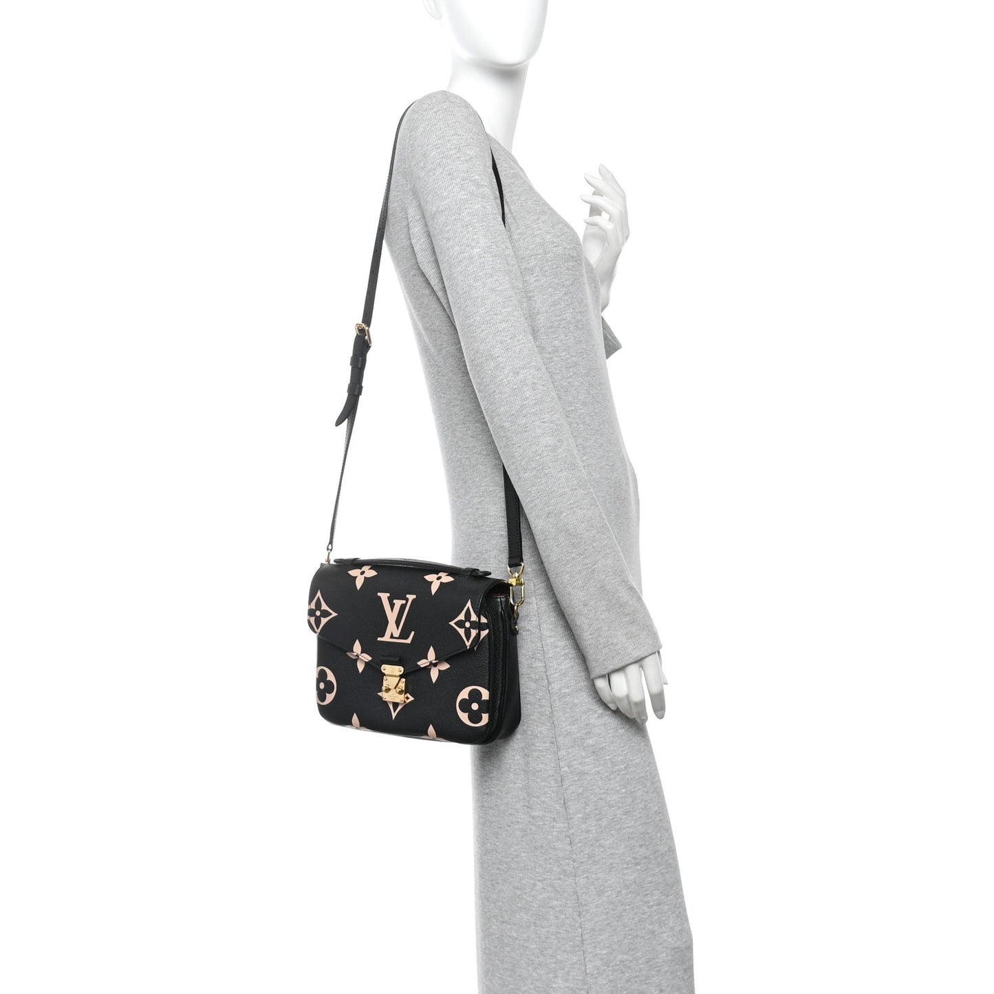 Empreinte Monogram Giant Pochette Metis Black Beige