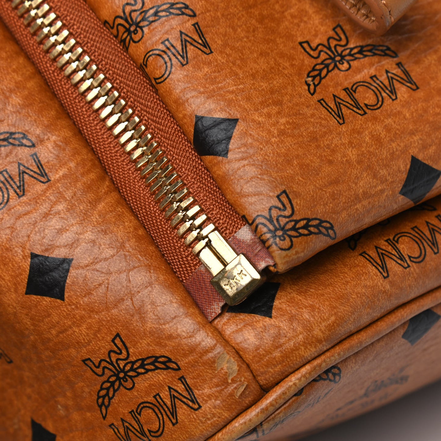 Visetos Studded Small Dual Stark Backpack Cognac