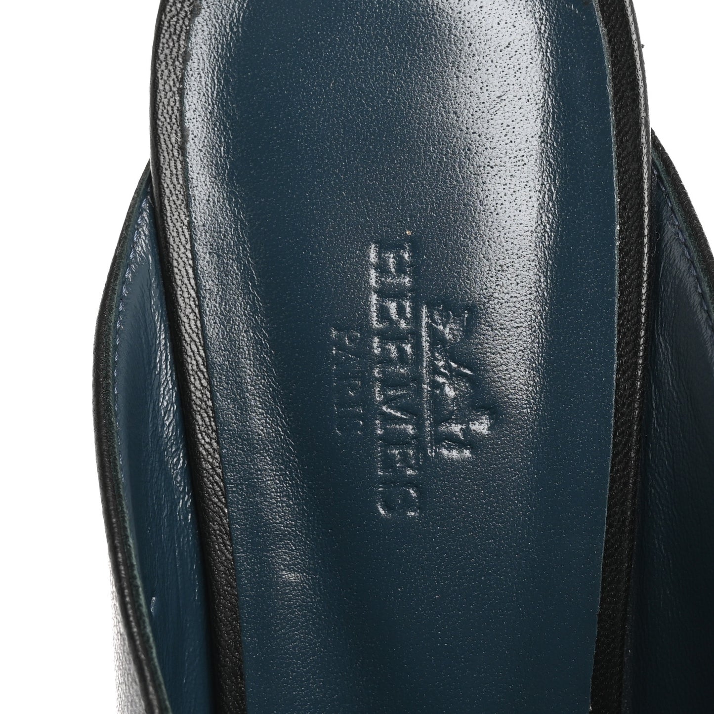 Goatskin Paradis Mules 40 Black