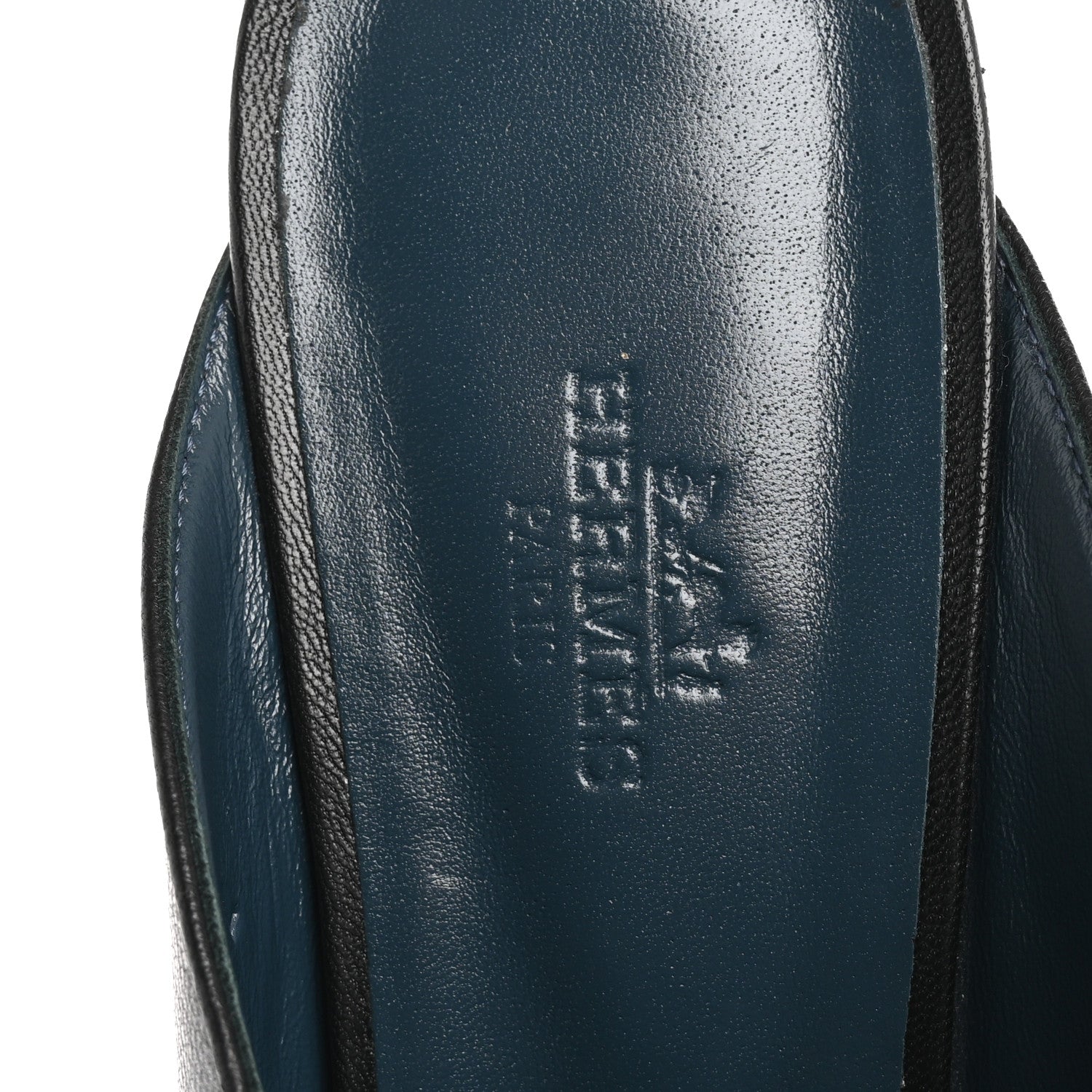 Hermes Goatskin Paradis Mules 40 Black 7 of 11