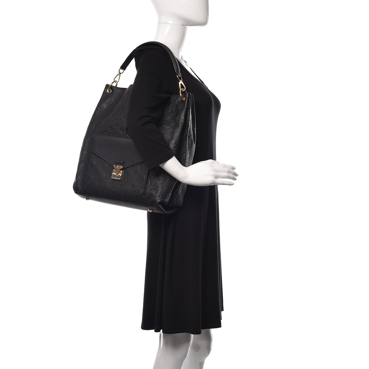 Louis Vuitton Empreinte Metis Black 2 of 9