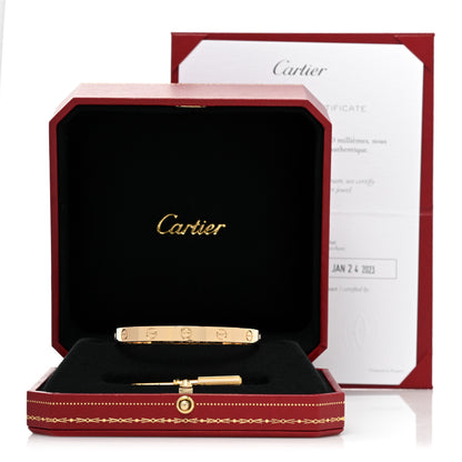 Cartier 18K Yellow Gold LOVE Bracelet 16 5 of 5