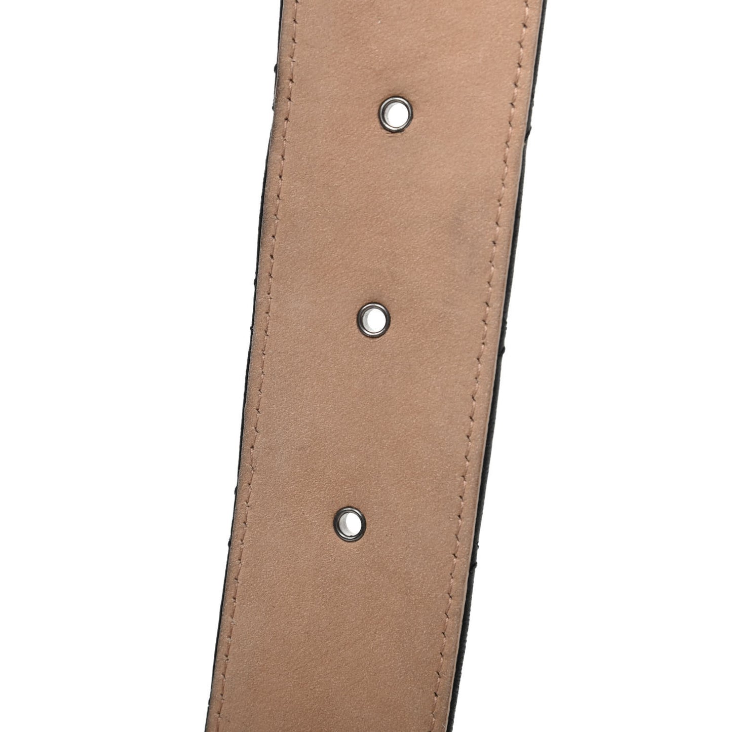 Lambskin Quilted CC Belt 100 40 Black