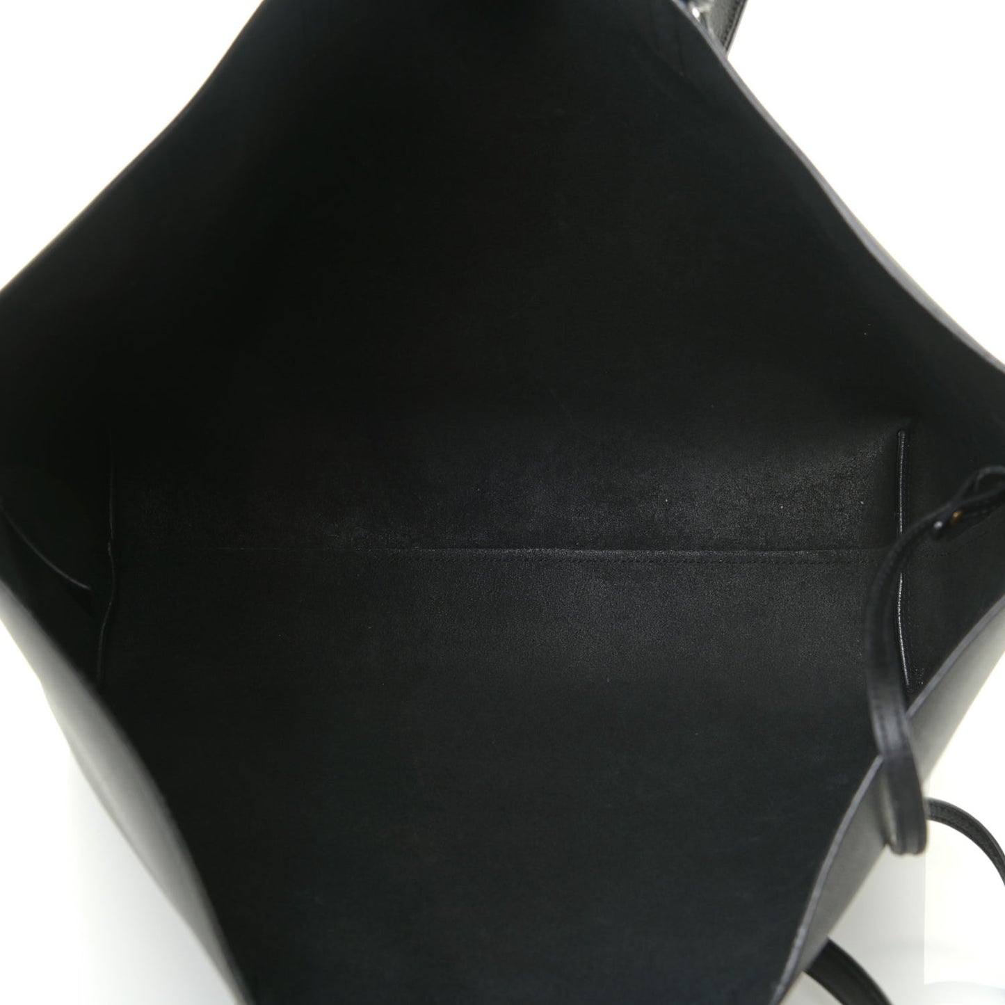 Calfskin Large Shopping Tote Black