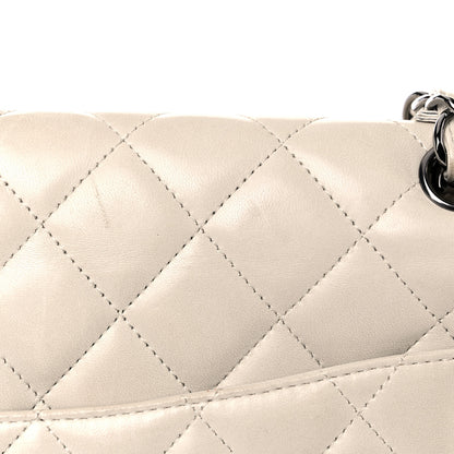 Chanel Lambskin Quilted Maxi Single Flap Beige 22 of 32