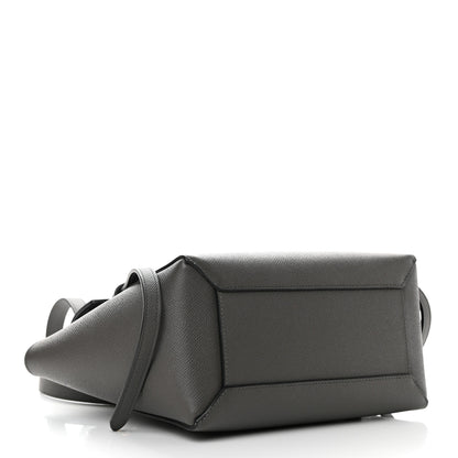 Celine Baby Grained Calfskin Micro Belt Bag Grey 4 of 16