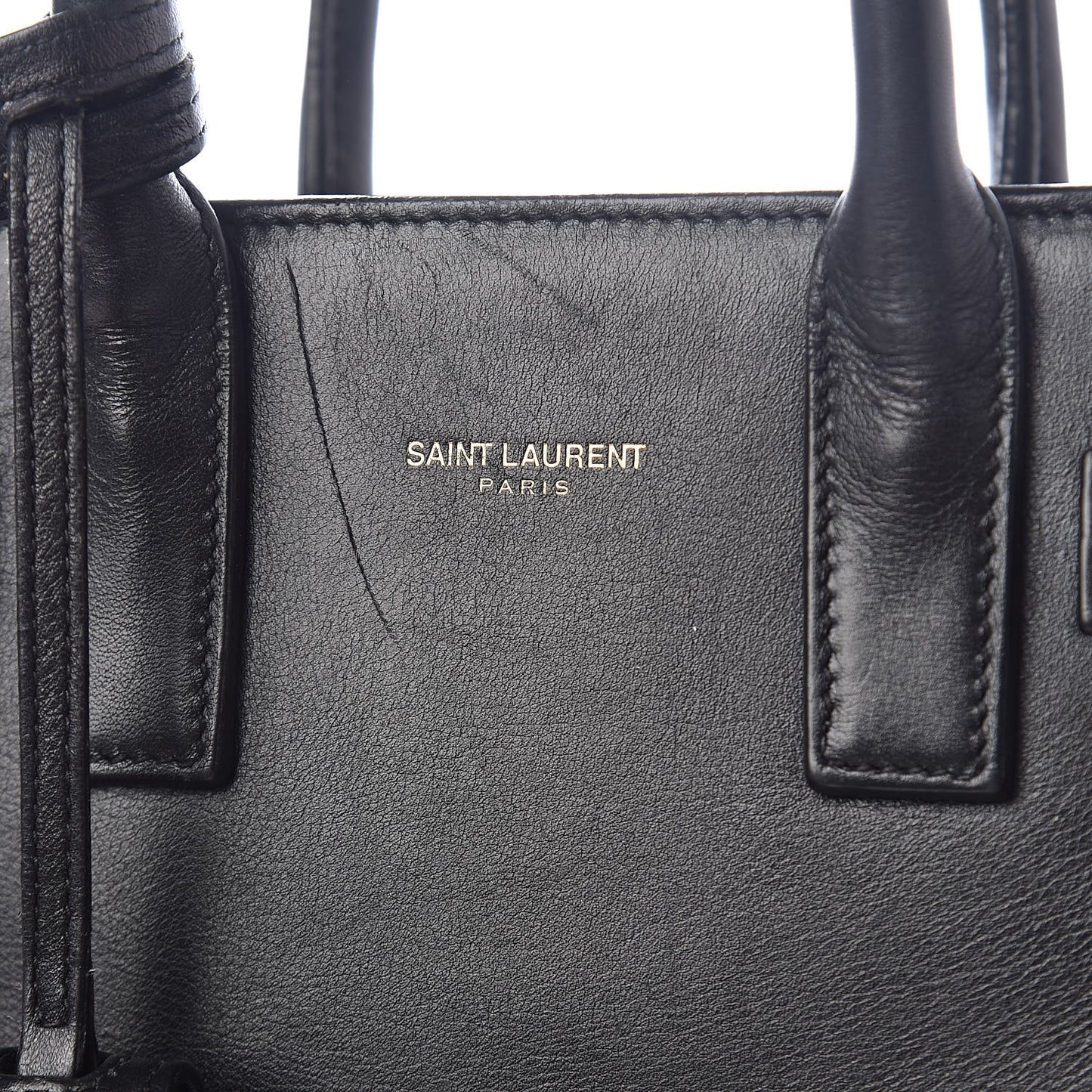 Calfskin Nano Sac De Jour Black