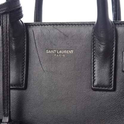 Saint Laurent Calfskin Nano Sac De Jour Black 8 of 11
