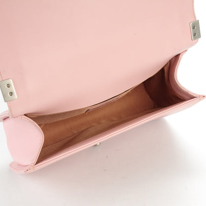 Chanel Calfskin Quilted Medium Boy Flap Light Pink 5 of 9