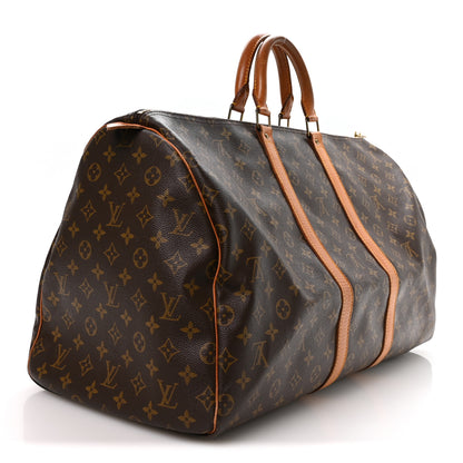 Louis Vuitton Monogram Keepall 55 2 of 10