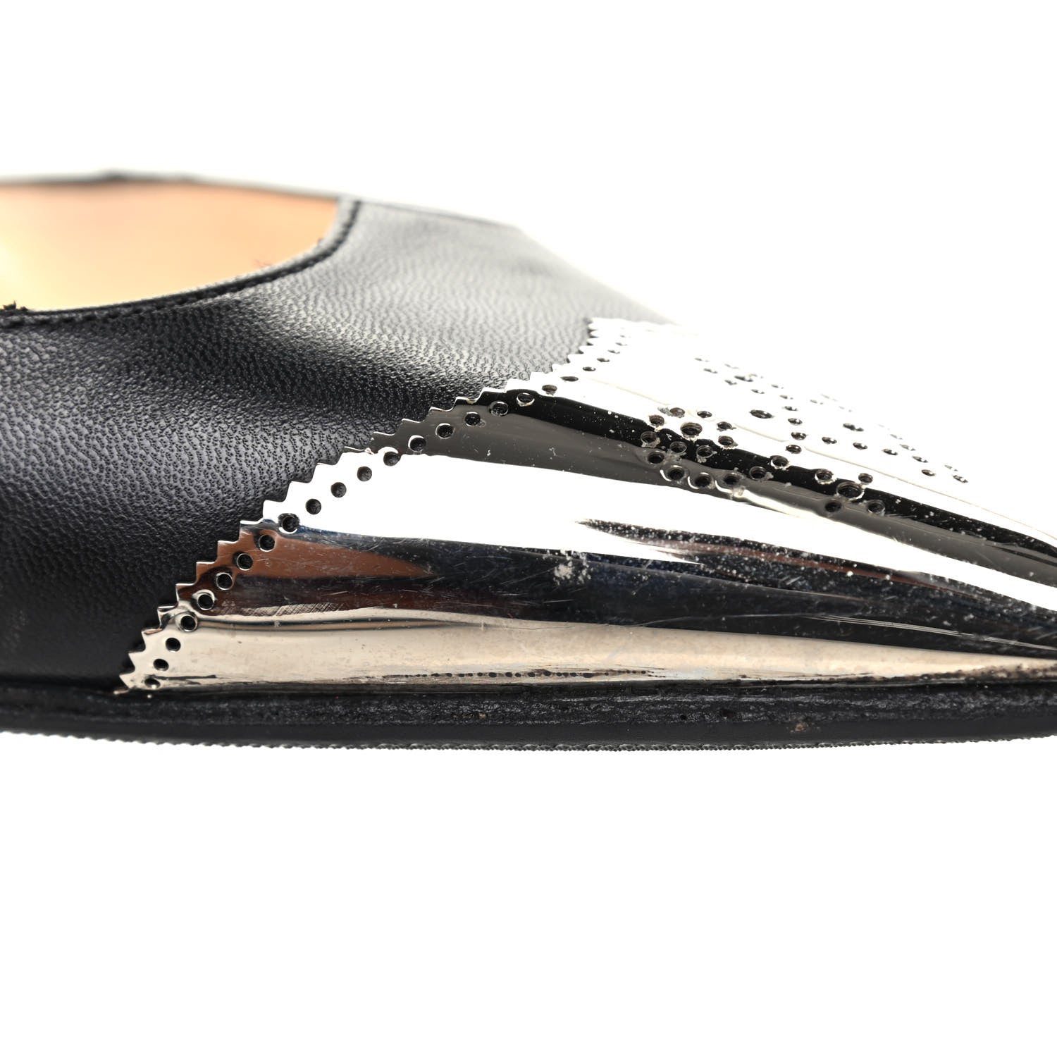 Christian Louboutin Calfskin Calamijane 100 Pumps 37 Black 13 of 19