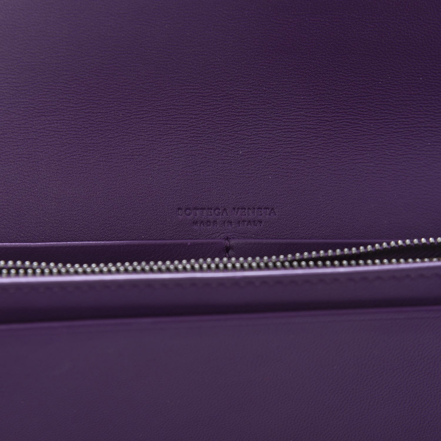 Bottega Veneta Nappa Intrecciato Embroidered Continental Wallet on Chain Mona Lisa Atlantic 6 of 9