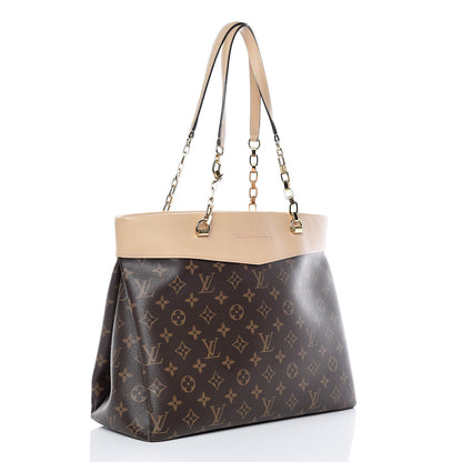 Louis Vuitton Monogram Pallas Shopper Dune 3 of 10