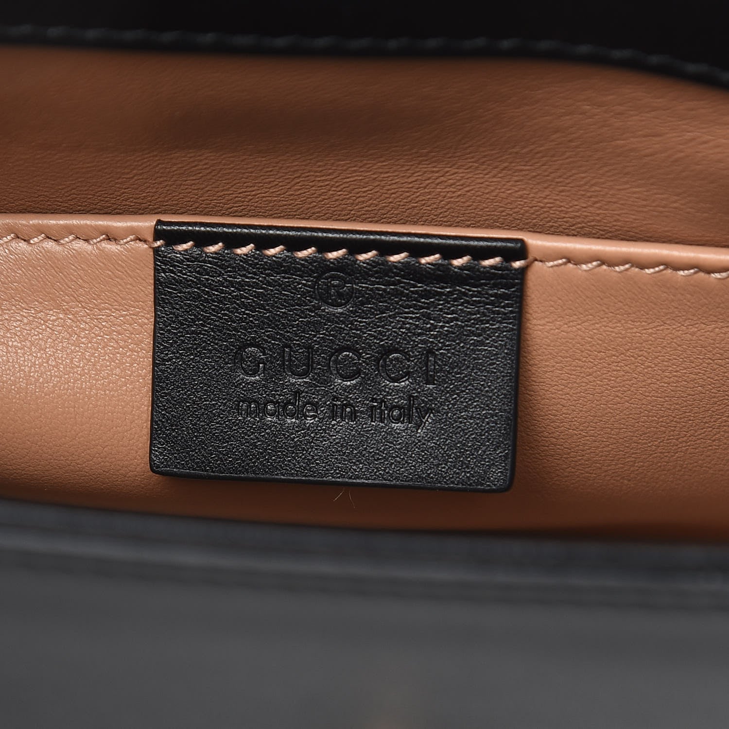 Gucci Nappa Pearl Studded Mini Queen Margaret Broadway Shoulder Bag Black 6 of 12