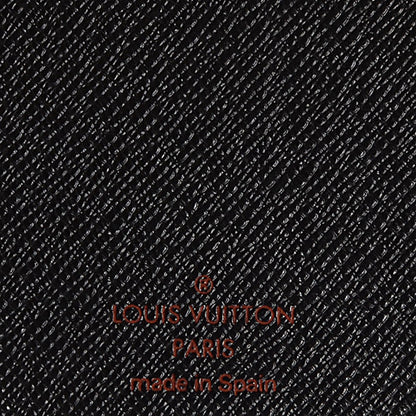Louis Vuitton Epi Small Ring Agenda Cover Black 6 of 7