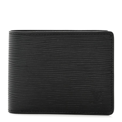 Louis Vuitton Epi Slender Wallet Black 1 of 7