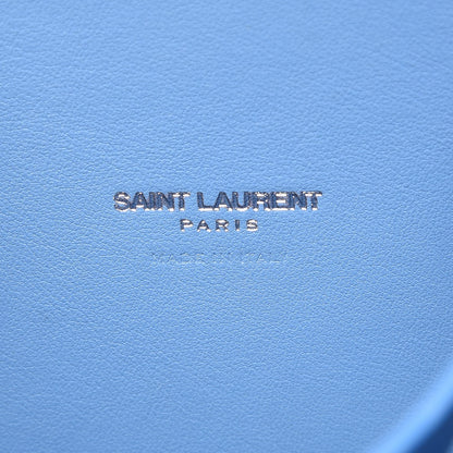 Saint Laurent Grained Calfskin Baby Sac De Jour Blue Clair 7 of 13