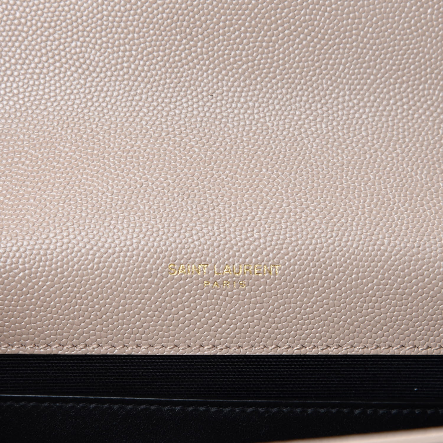 Saint Laurent Grain De Poudre Small Monogram Kate Satchel Dark Beige 9 of 10