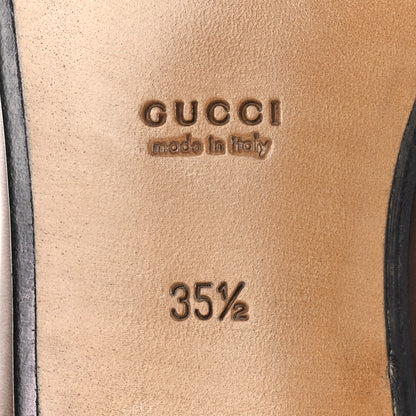 Gucci Betis Glamour Calfskin Womens 1953 Horsebit Loafers 35.5 Brown Sugar 8 of 12