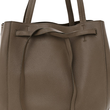 Celine Grained Calfskin Medium Horizontal Cabas Phantom Taupe 8 of 15