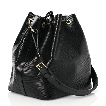 Louis Vuitton Epi Petit Noe Black 3 of 13