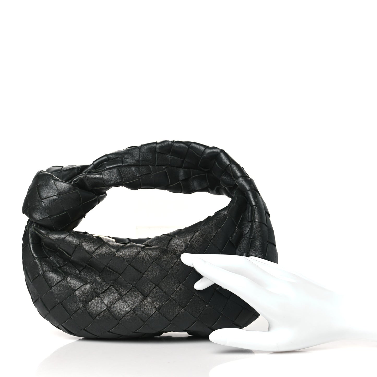 Nappa Intrecciato Mini Jodie Dark Moss
