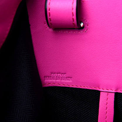 Loewe Calfskin Small Hammock Shoulder Bag Shocking Pink White 7 of 10