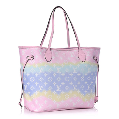 Louis Vuitton Monogram Escale Neverfull MM Pastel 4 of 10