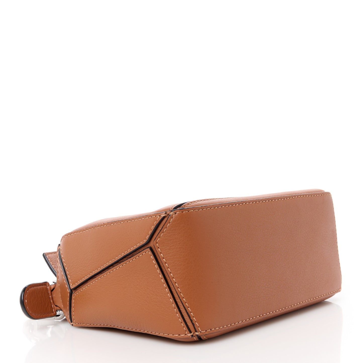 Calfskin Mini Puzzle Bag Tan