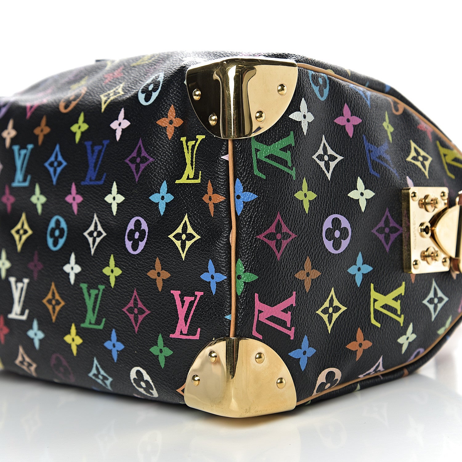 Louis Vuitton Monogram Multicolor Speedy 30 Black 7 of 8