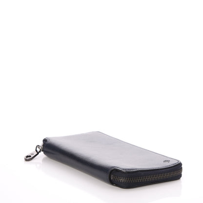 Mulberry Silky Calf Zip Around Coat Wallet Midnight Black 4 of 9
