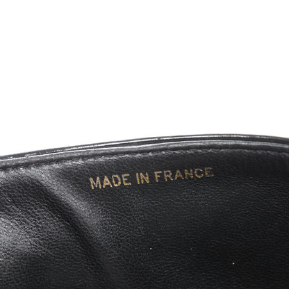 Chanel Patent Quilted Medium Double Flap Black 7 of 16