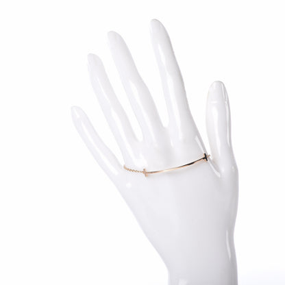 Tiffany 18K Rose Gold T Smile Bracelet 2 of 7