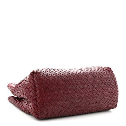 Bottega Veneta Nappa Intrecciato Medium Classic Chain Strap Tote Bordeaux 5 of 11