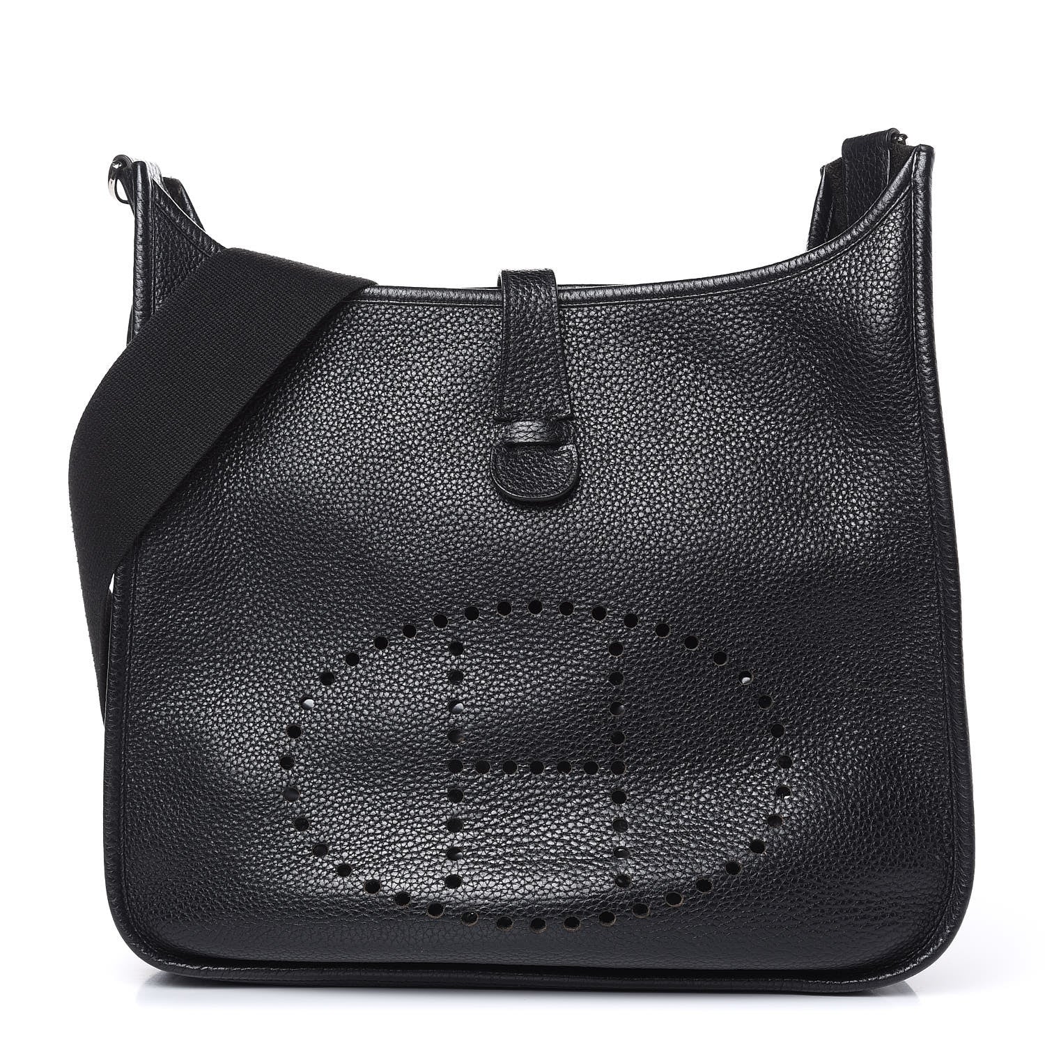 Hermes Taurillon Clemence Evelyne III GM Black 1 of 10
