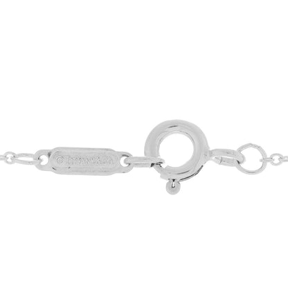 Tiffany Sterling Silver Enamel Mittens Charm Necklace Blue 7 of 7