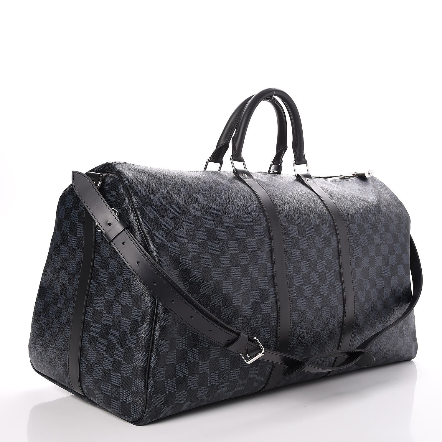 Louis Vuitton Damier Cobalt Keepall Bandouliere 55 3 of 7