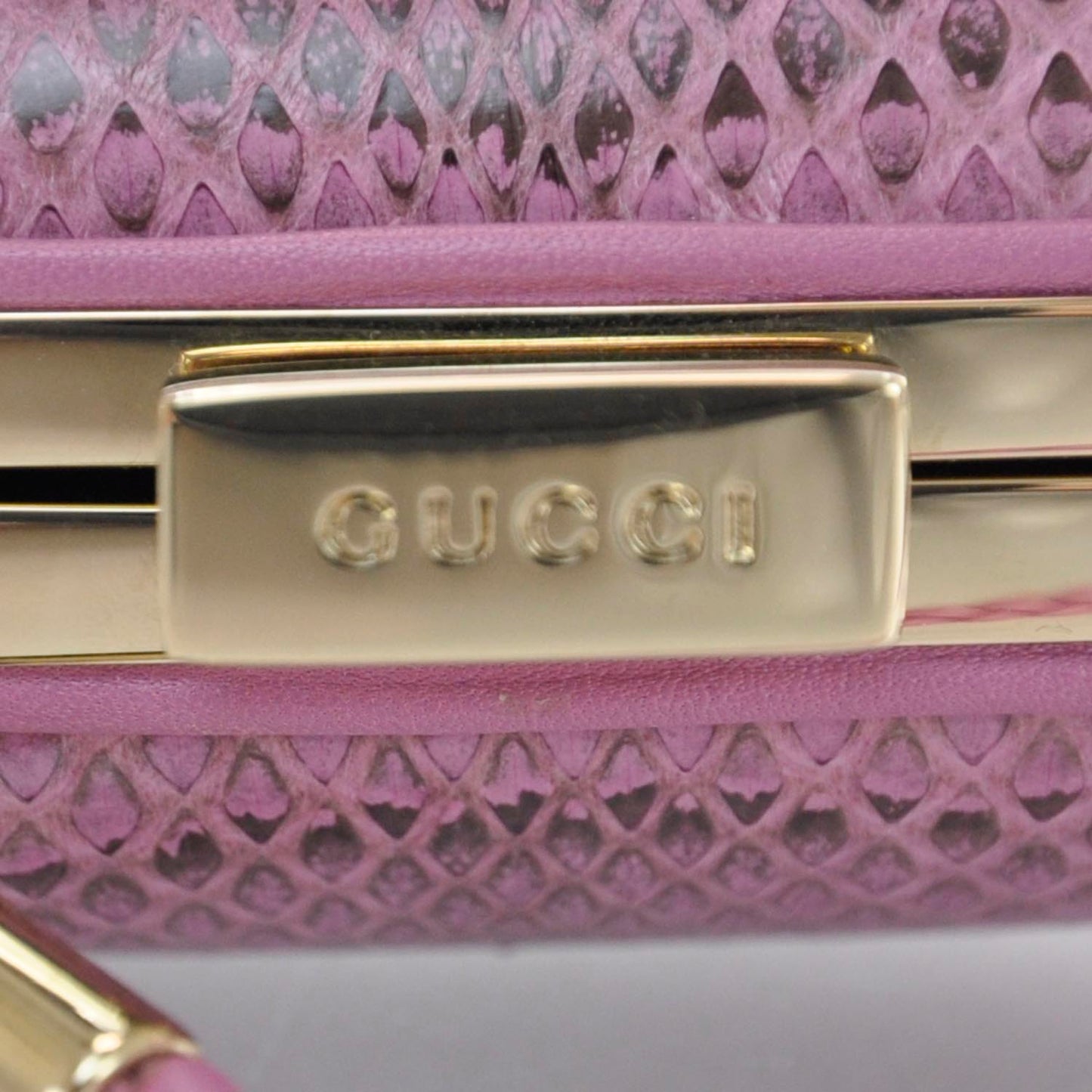 Python Broadway Box Clutch