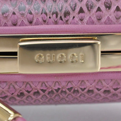 Gucci Python Broadway Box Clutch 5 of 8