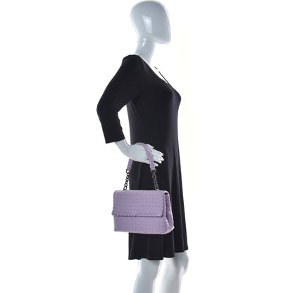 Bottega Veneta Nappa Intrecciato Small Olimpia Bag Parme 2 of 14