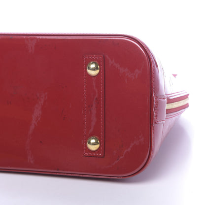Louis Vuitton Vernis Alma PM Pomme D'Amour 10 of 13
