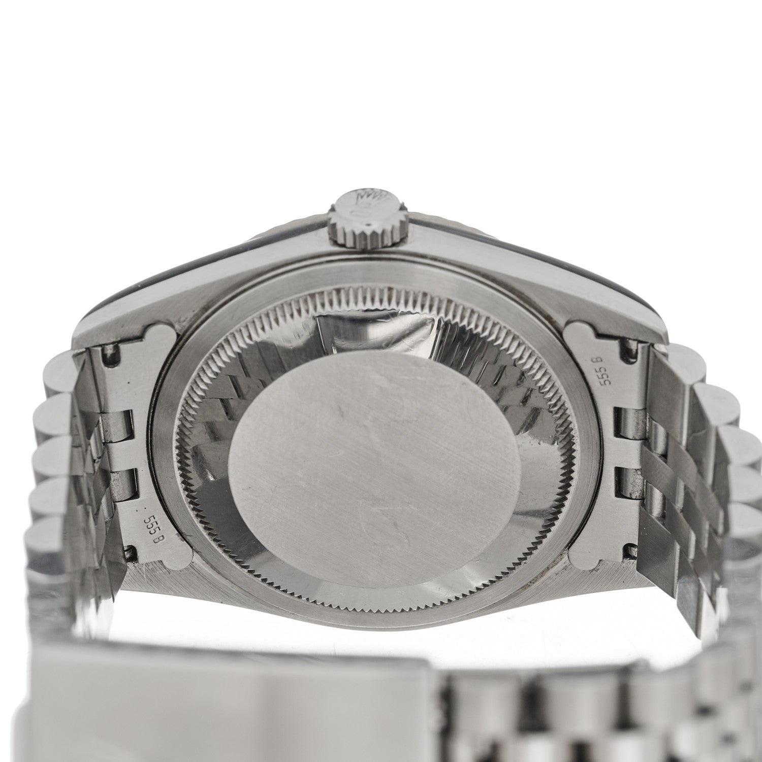 Rolex Stainless Steel 18K White Gold Diamond 36mm Oyster Perpetual Datejust Watch Silver Jubilee 16234 4 of 4