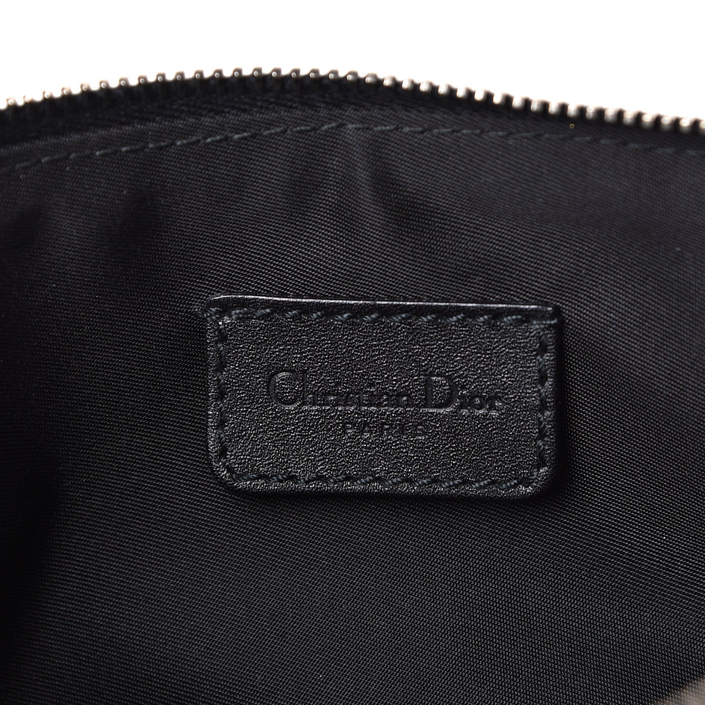 Monogram Mini Saddle Pochette Black