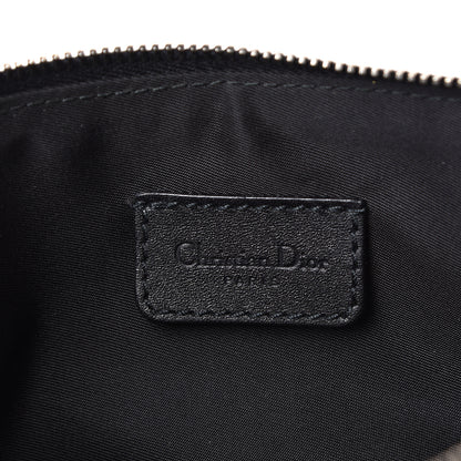 Christian Dior Monogram Mini Saddle Pochette Black 5 of 10